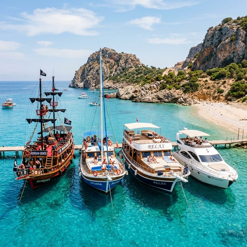 Antalya Tekne Turları Akdenizin Kalbinde Mavi Yolculuk
