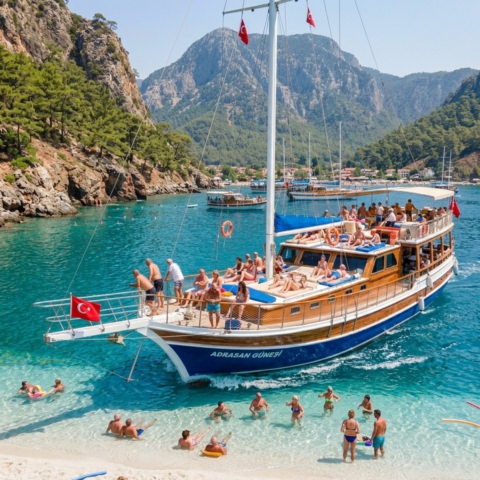 Porto Ceneviz Tekne Turu Antalya Gizli Koylarını Keşfedin