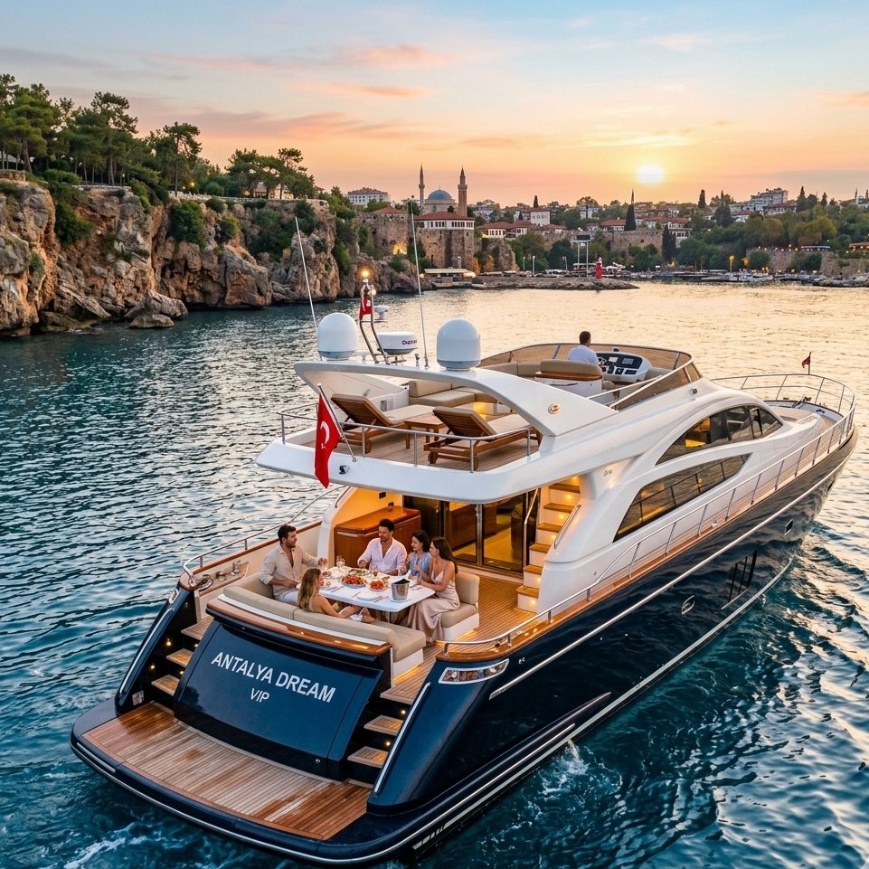 Antalya Tekne Turu Akdeniz Macerası & Vip Hizmetler