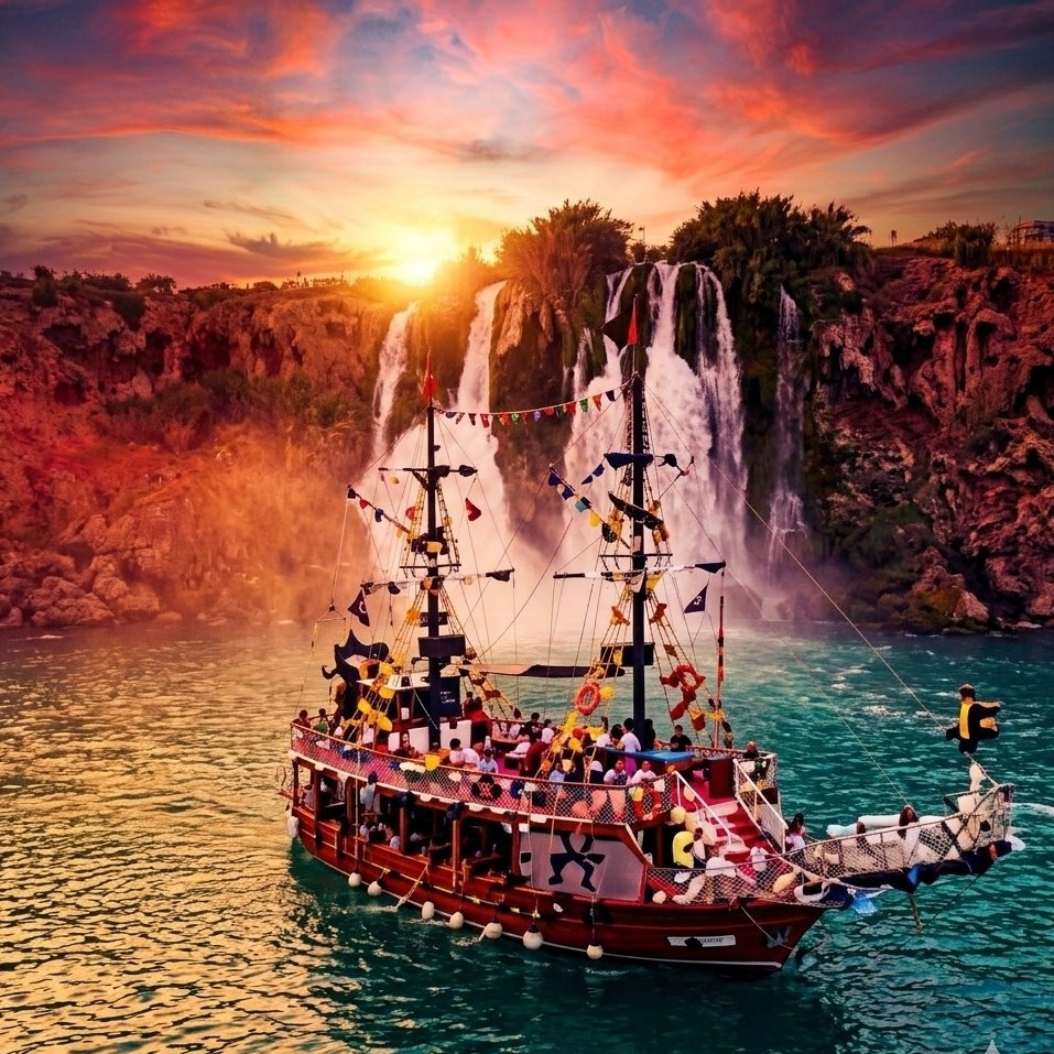 Sonnenuntergang Antalya Bootsfahrt Mit Abendessen & Mehr
