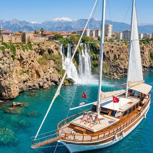 Antalya Relax Boat Tour, Düden Şelalesi Manzarası Eşliğinde Bütç