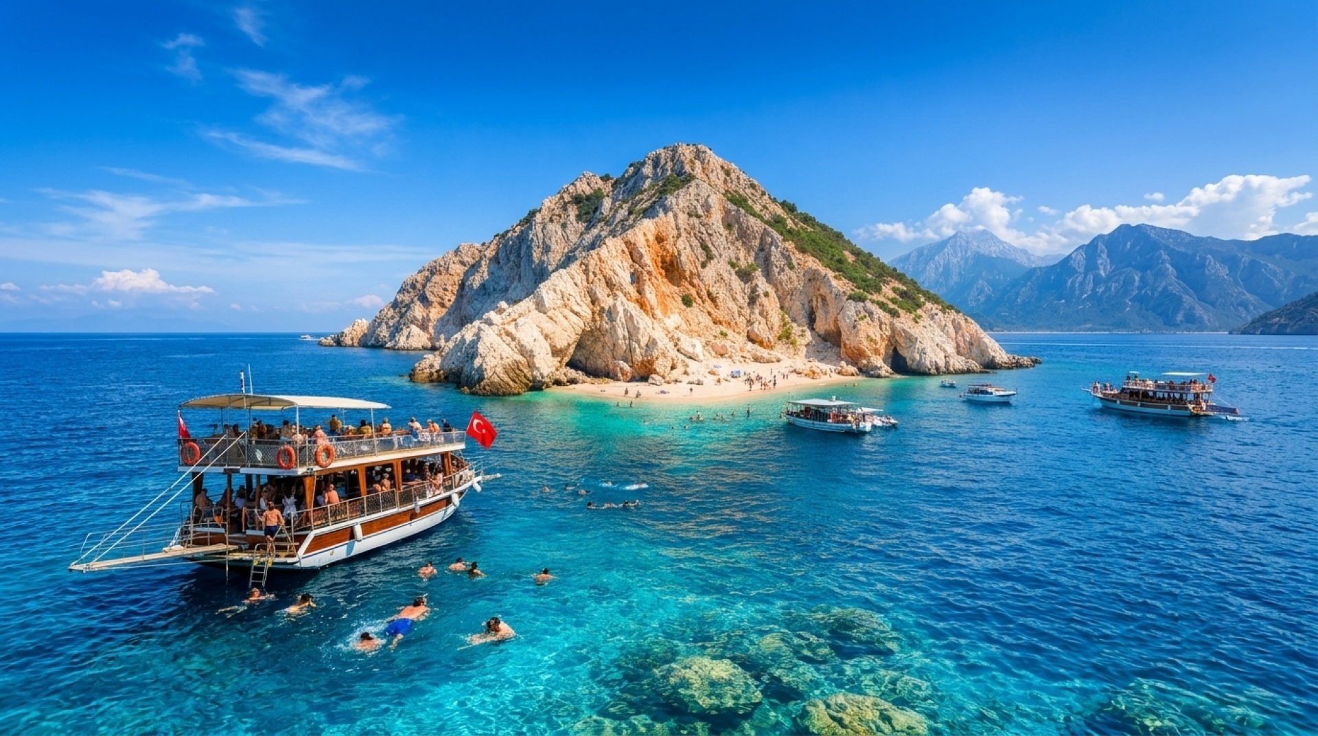 Suluada Turu Türk Maldivleri Keşfi - Antalya Tekne Turu 12