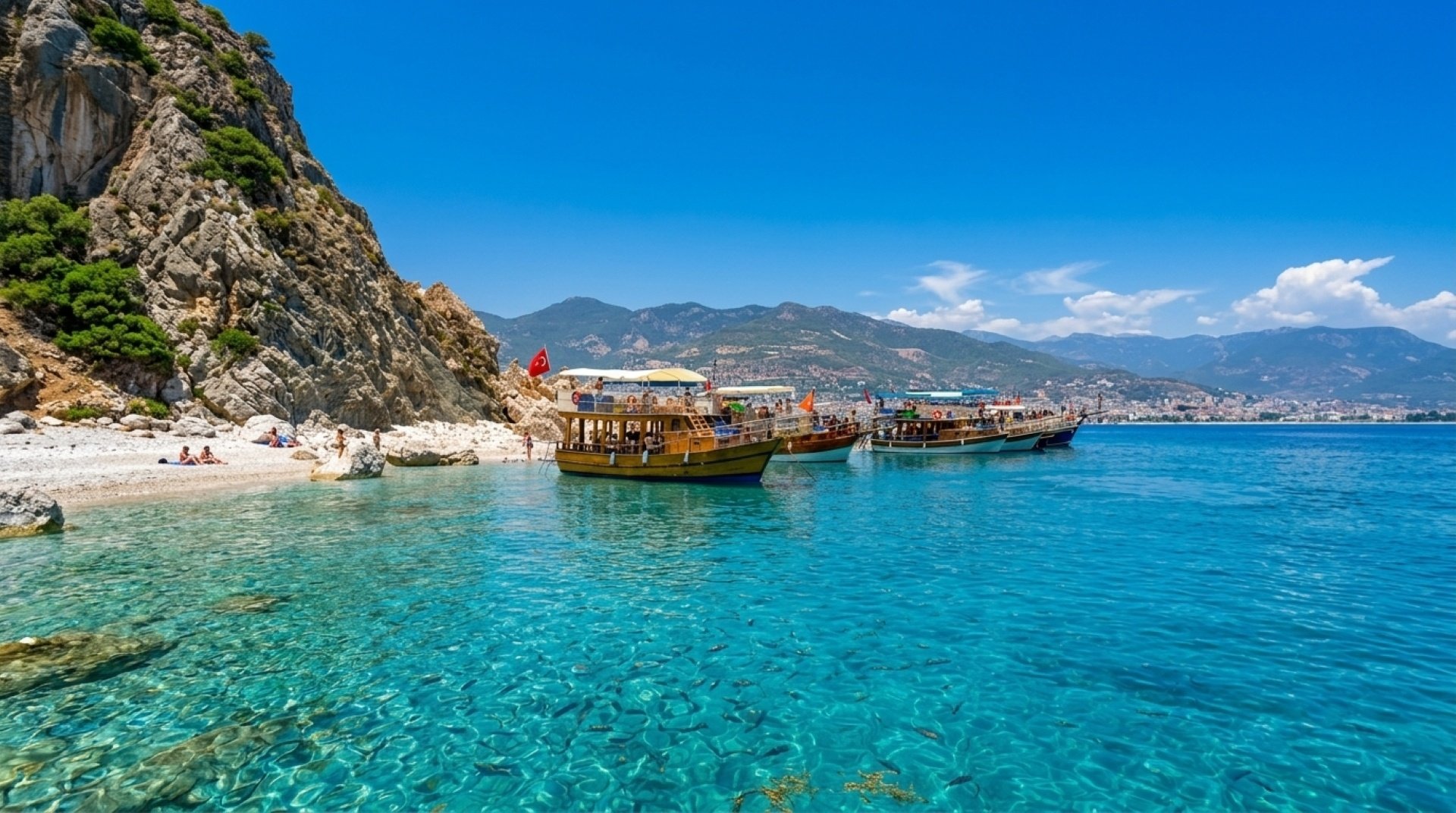 Suluada Turu Türk Maldivleri Keşfi - Antalya Tekne Turu 10