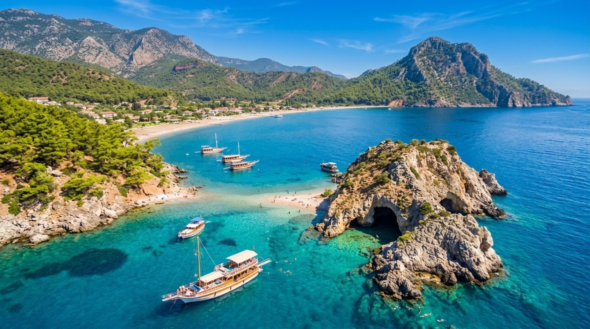 Suluada Turu Türk Maldivleri Keşfi - Antalya Tekne Turu 8