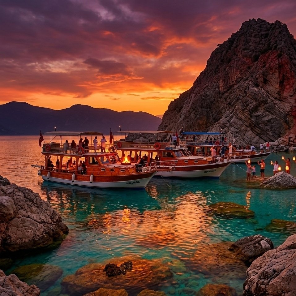Suluada Sonnenuntergangs-Bootstour 5