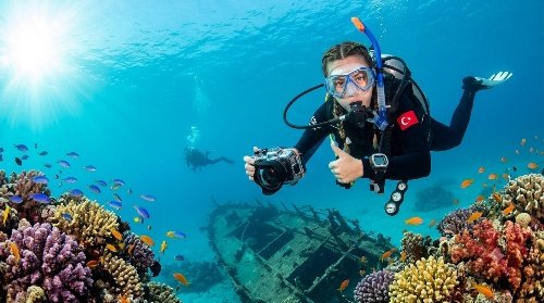 Scuba Diving Activity Departing From Boğazkent 7