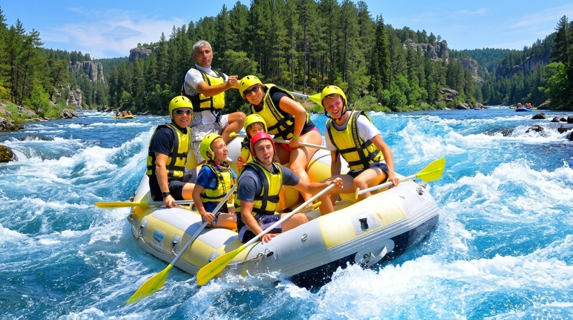 Antalya Rafting Tour Köprülü Canyon 7