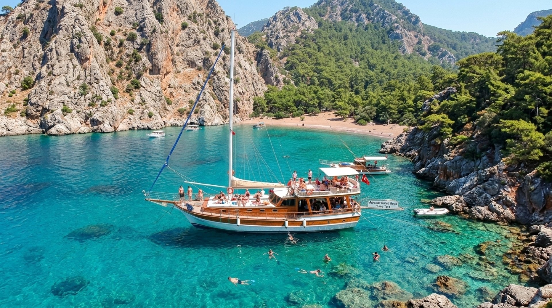 Belek Çıkışlı Suluada Tekne Turu 6