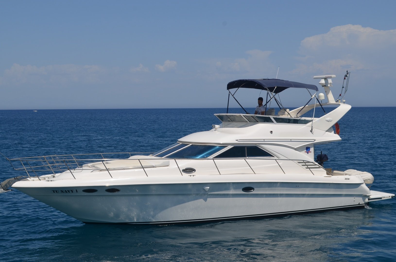 Jacht Tunavy 1 w marinie Kemer