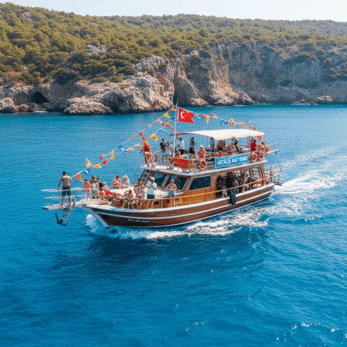 Suluada Boat Tour: Antalya's Pristine White Island Adventure