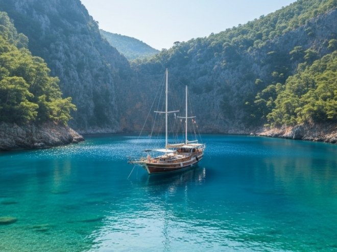 ⛵Wie lange dauert die Suluada Tour ab Adrasan?