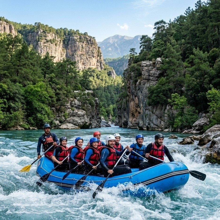 Antalya Rafting Tour Including Round-Trip Transfers