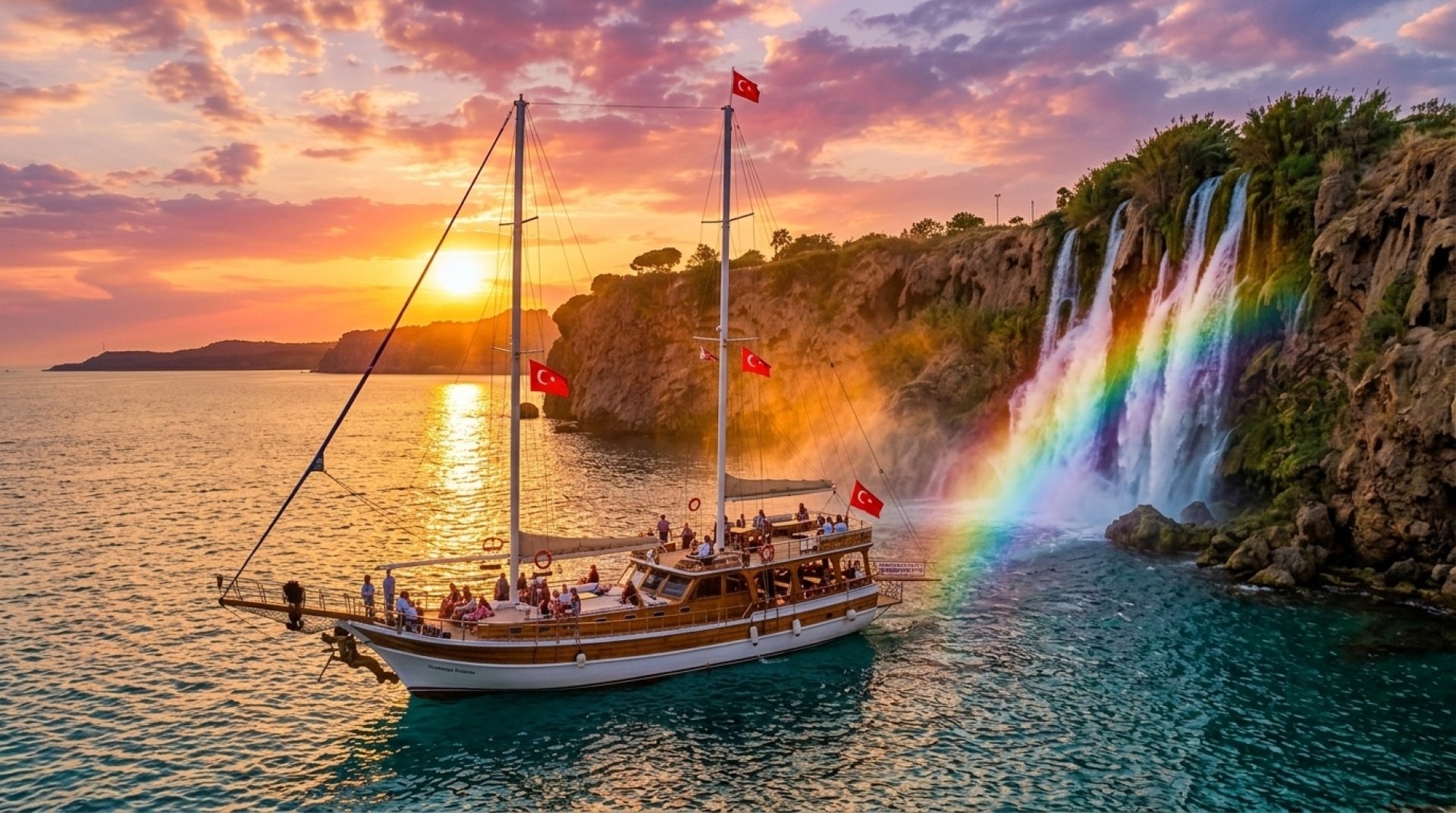 Antalya Sunset Boat Tour Trips