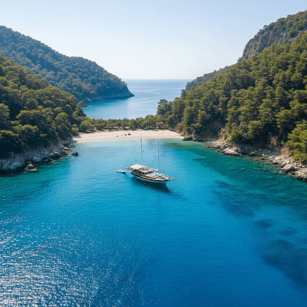 Porto Ceneviz Akseki ve Sazak Tekne Turu 1