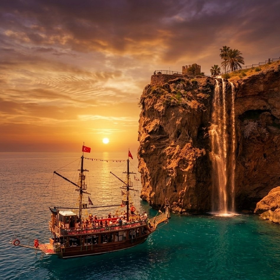 Antalya Relax Sunset Boat Tour & Trips 4
