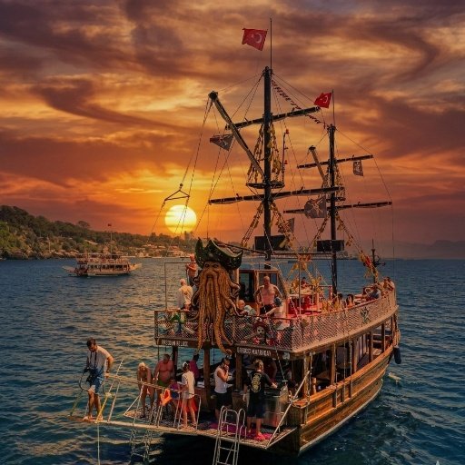 Antalya Relax Sunset Boat Tour & Trips Prices