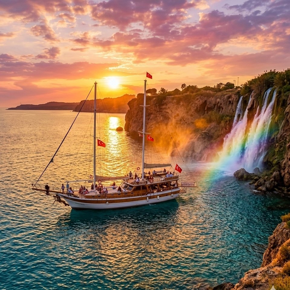 Antalya Sunset Tekne Turu Ve Gezileri 6