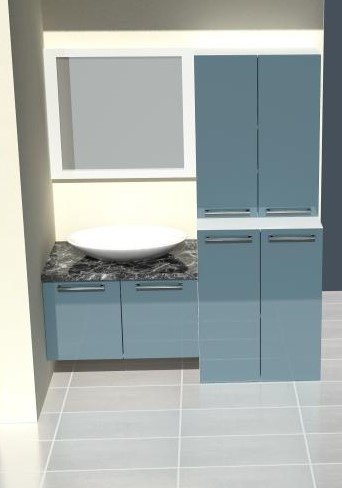 Ateş Inş. 80Lk Çanak Mak. Dolabı