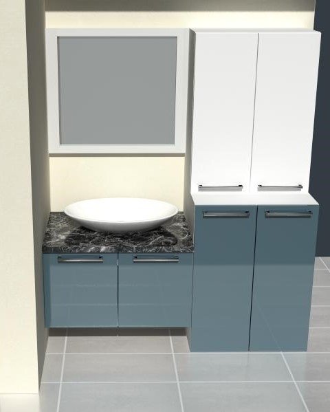 Ateş Inş. 80Lk Mak. Dolaplı Çanak