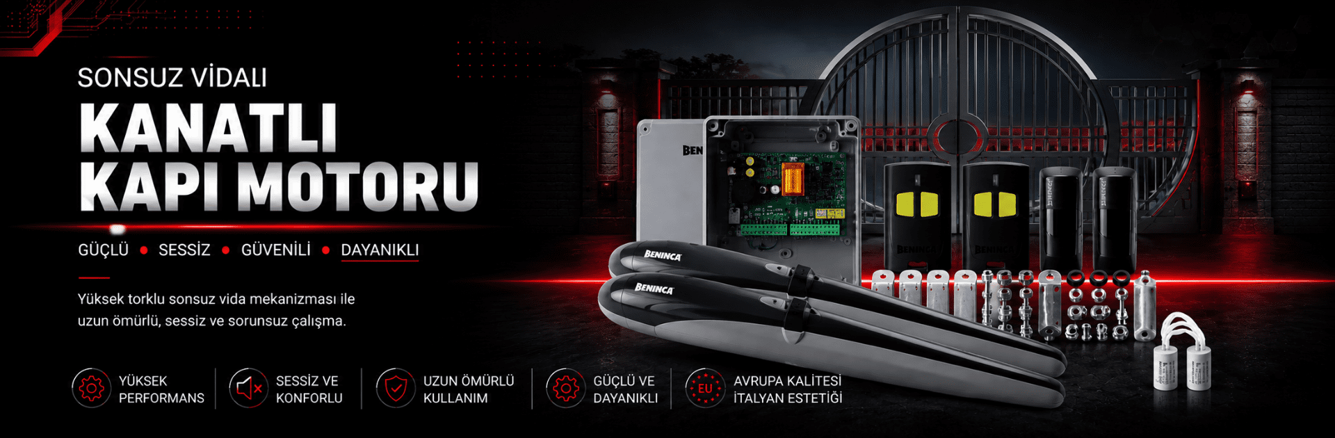 Sonsuz_Vidalı_Kanatlı_Kapı_Motoru