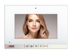 7″ Görüntülü Diafon Bus Plus Beyaz (Mekanik Butonlu) (1188)