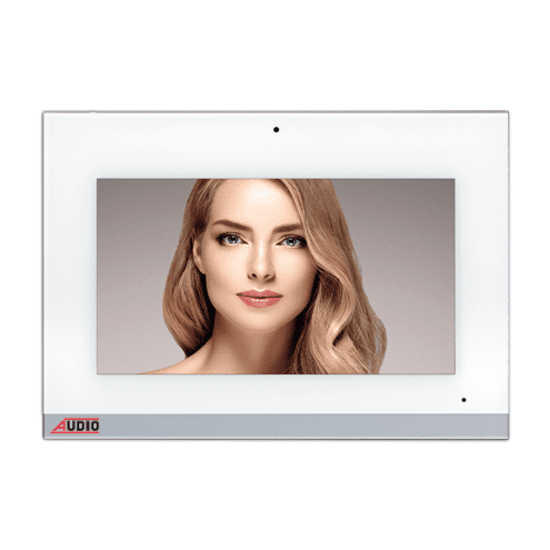 10.1″ Görüntülü Diafon Bus Plus Beyaz (Dokunmatik Ekranlı Alarmlı Hafızalı) (1196)