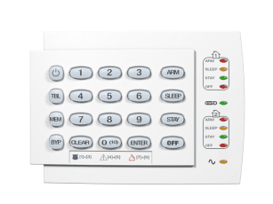 10 Zon Kablolu Yatay Led Keypad (K10H)