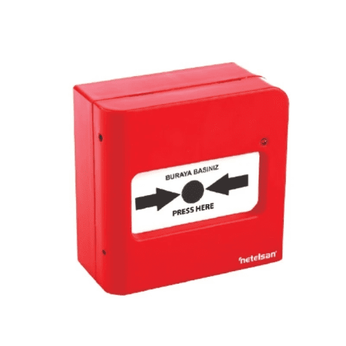 Dahili İzolatörlü Analog Adresli Yangın İhbar Butonu (M.U.YAN.00026)