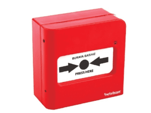 Dahili İzolatörlü Analog Adresli Yangın İhbar Butonu (M.U.YAN.00026)