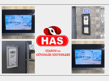 GAZİANTEP BURÇ 2 ADET VİLLA AUDİO 7" DİAFON MONTAJI