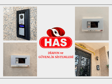 GAZİANTEP SENA APARTMANI AUDİO 4.3" 11 DAİRE DİAFON MONTAJI