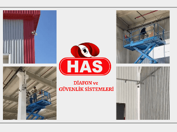 GAZİANTEP BAŞPINAR OSB FROHLİNE PVC FABRİKASI IP GÜVENLİK KAMERA MONTAJI