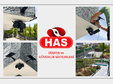 GAZİANTEP BURÇ VİLLA 4G SOLAR GÜVENLİK KAMERA MONTAJI