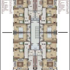 2. Normal Kat Planı