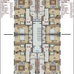 3. Normal Kat Planı