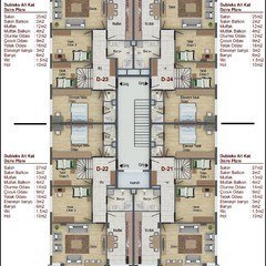 4. Normal Kat Planı