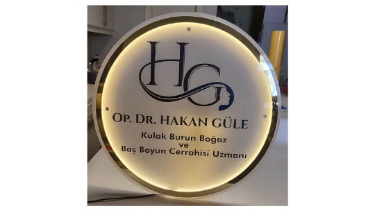 IŞIKLI İÇ MEKAN TABELA