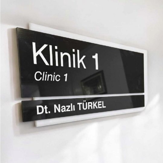 PLEXİ KAPI LEVHASI