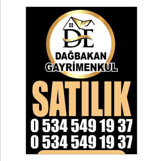 EMLAKÇI SATILIK/KİRALIK BRANDASI (50x70cm 10 ADET)