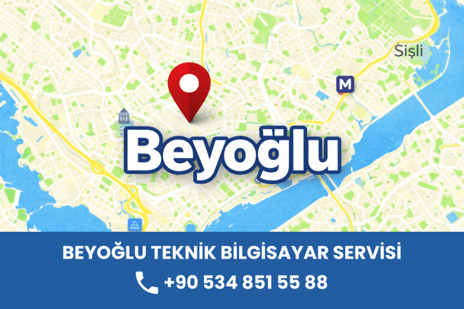 Beyoğlu Bilgisayar Tamir, Bakım ve IT Destek Hizmetleri