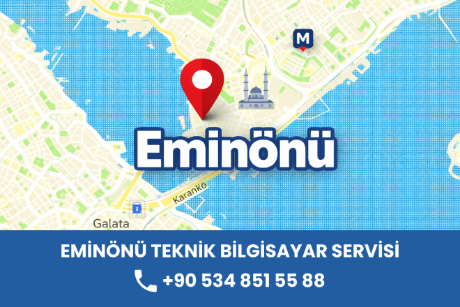 Eminönü Bilgisayar Servisi | Hızlı ve Güvenilir Teknik Destek