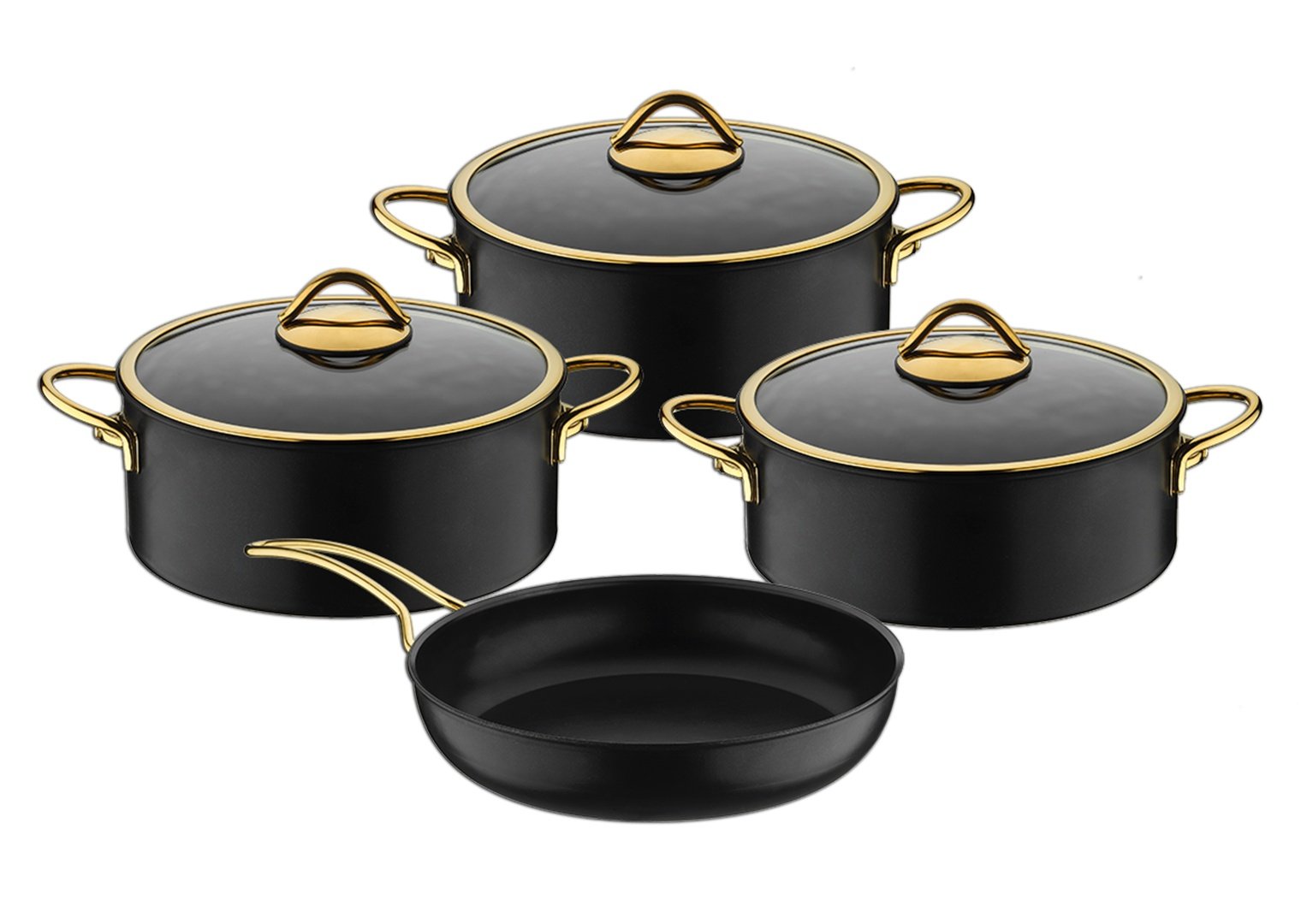 2-14-7-Pcs-Set-Siyah