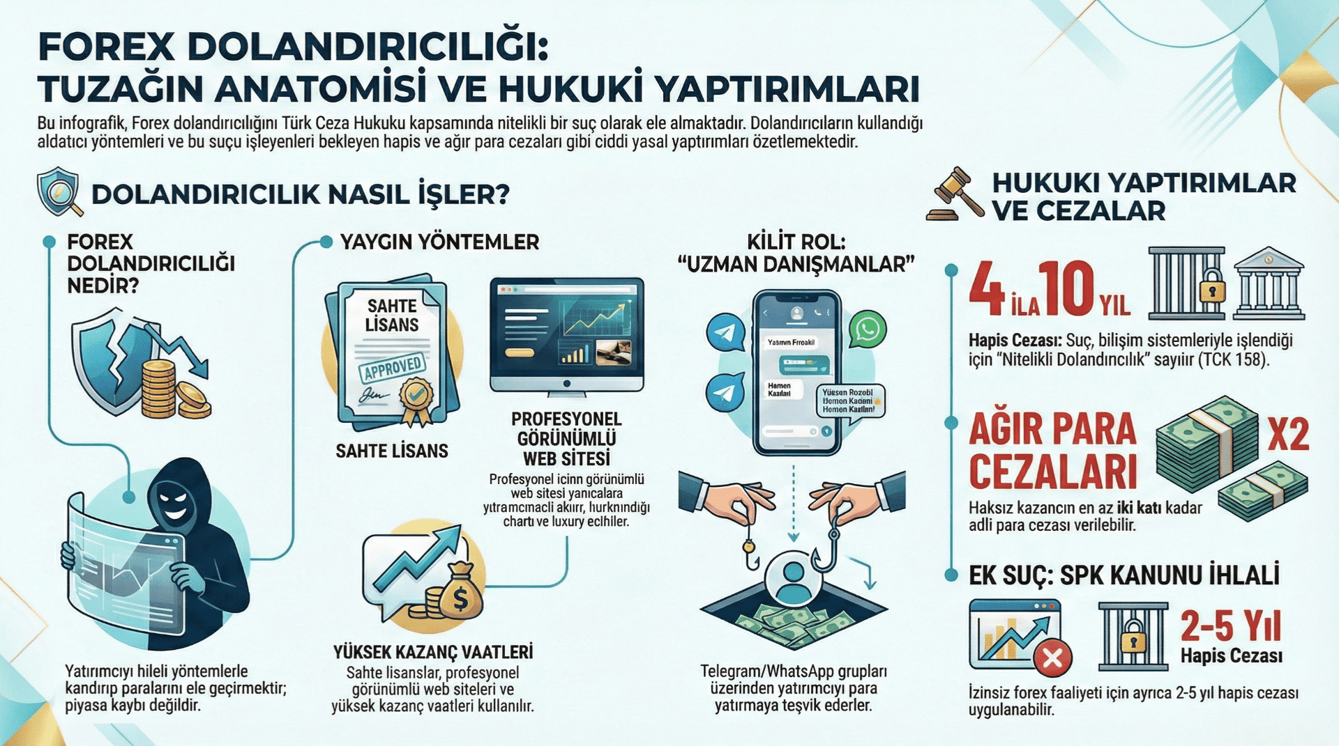 Cezai Yaptırımlar Spk Madde 1092'Ye Göre Izinsiz Sermaye Piyasas