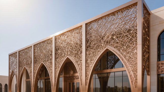 3D Lattice Facade Systems