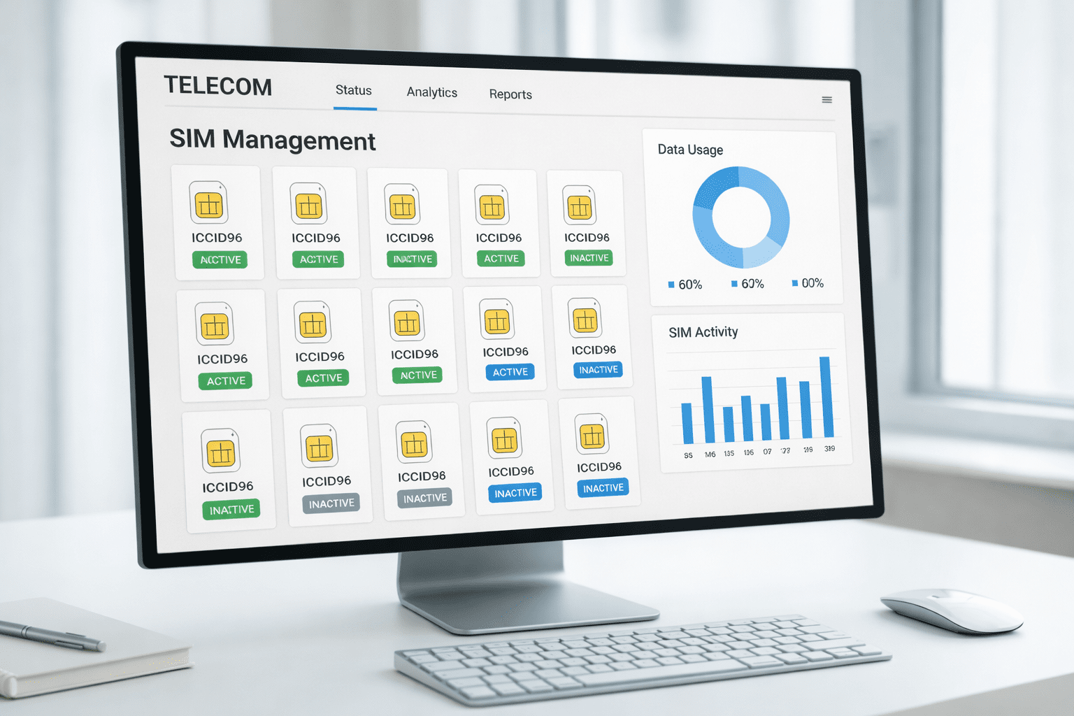 Simulation Management App Sim Yönetimi