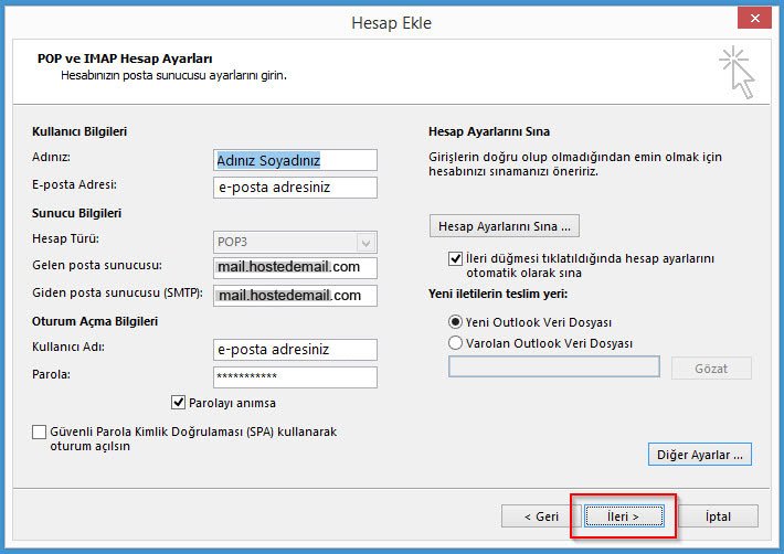Outlook-2013-E-posta-Hesabı-Kurulumu-8