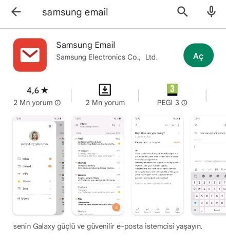 Android İşletim Sistemine Sahip Cep Telefonlarında 