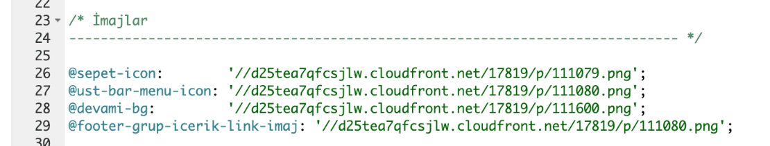 temanın resimlerini düzenlemek