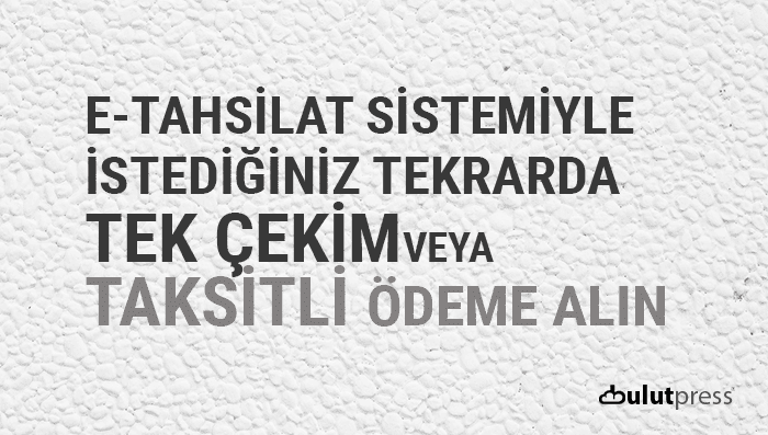 online tahsilat ile taksit yapılır mı