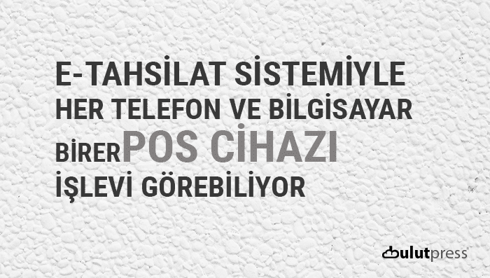 pos cihazı yerine e-tahsilat